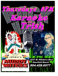 Muddy Waters-thursdays-Karaoke with Trish-12376336_1260342347315899_1169299709694471_n