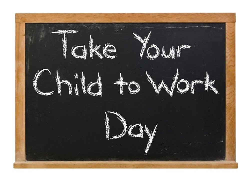 Take Your Child to Work Day sign unnamed (1) Stepping Out Florida