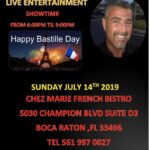 Thierry Khalfa-Bastille Day at Chez Marie-July 14-2019-