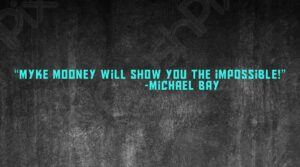 A quote from michael bay that reads " money will show you the impact ".