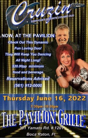 A poster for the show " now, at the pavilion ".