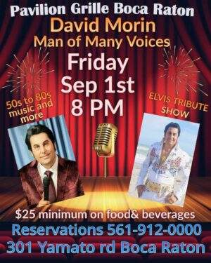 A man of many voices show at the renaissance hotel