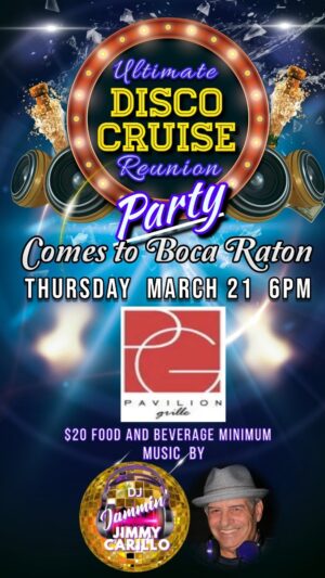 A cruise party is coming to boca raton